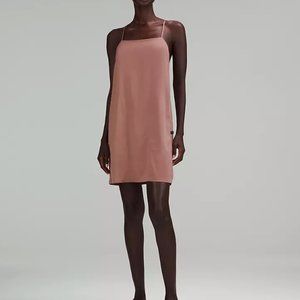 BNWOT Lululemon Lab Adjustable Thin Strap Dress in Twilight Mauve - Size 14